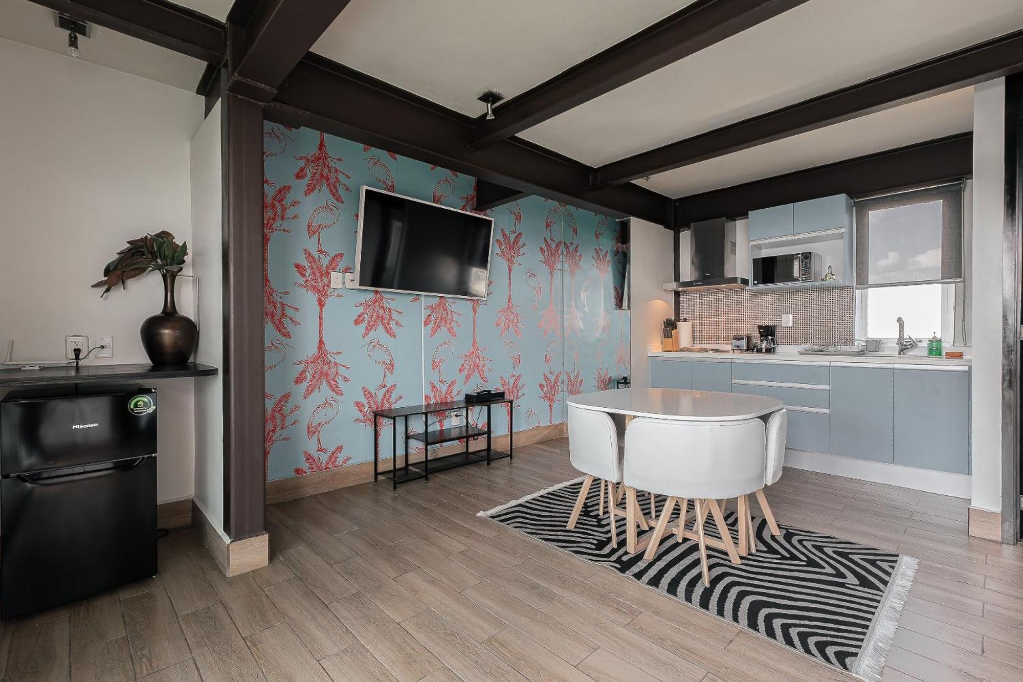 The Flamingo Rooftop Suite Unique Design In A Centric Location مدينة مكسيكو المظهر الخارجي الصورة